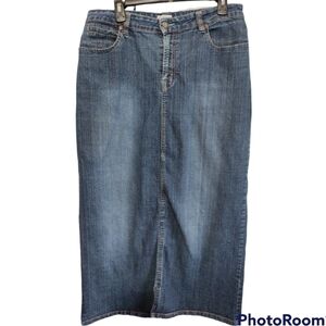 No Boundaries - Stretch maxi length jean skirt size 11